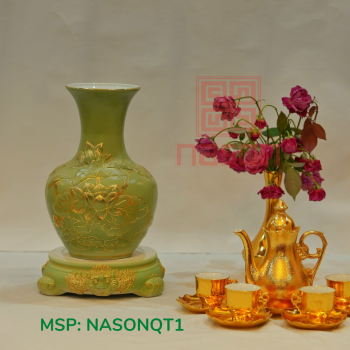 Bộ Ấm Trà và Bình Hút Lộc 5