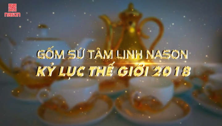Gốm sứ tâm linh NASON - Kỷ lục thế giới