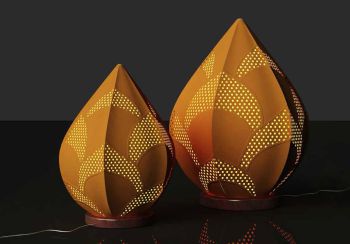 Đèn năng lượng để bàn vẽ vàng heraeus