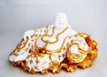 Tượng Tôn Phật DILAC Dát Vàng 24K