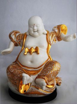 Tượng Tôn Phật DILAC nghệ thuật vẽ và phủ vàng kim 24k