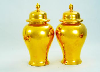 Đôi chóe phủ vàng 24 karat